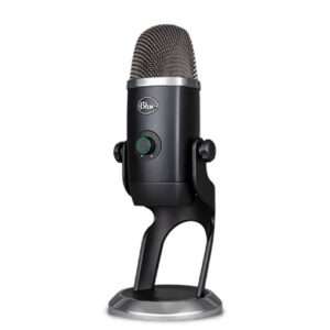 Blue Yeti USB Mic for Recording & Streaming on PC and Mac, 3 Condenser Capsules, 4 Pickup Patterns, Headphone Output and Volume Control Best Price in Dubai UAE. Logitech Authorised Supplier in Dubai UAE