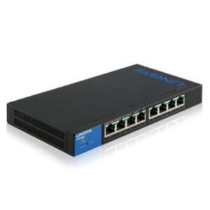 Linksys Business LGS308MP PoE+ Smart 8 Port Gigabit Network Switch LGS308MP Best Price in Dubai UAE. Linksys Authorised Supplier in Dubai UAE