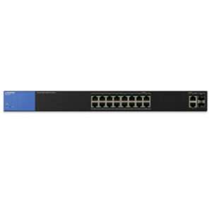 Linksys Business LGS318P 16-Port Gigabit PoE+ (125W) Smart Managed Switch + 2x Gigabit SFP/RJ45 Combo Ports LGS318P-UK Best Price in Dubai UAE. Linksys Authorised Supplier in Dubai UAE