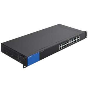 Linksys LGS124 24-Port Business Gigabit Switch LGS124-UK Best Price in Dubai UAE. Linksys Authorised Supplier in Dubai UAE