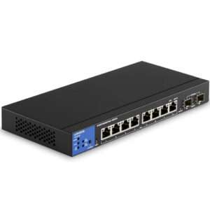 Linksys LGS310MPC 8-Port Managed Gigabit PoE+ Switch with 2 1G SFP Uplinks 110W LGS310MPC-EU Best Price in Dubai UAE. Linksys Authorised Supplier in Dubai UAE
