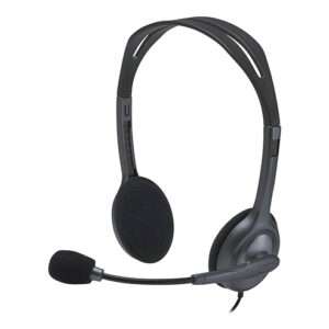 Logitech H111 Wired Headset, Stereo Headphones with Noise-Cancelling Microphone, 3.5 mm Audio Jack H111 STEREO HEADSET Best Price in Dubai UAE. Logitech Authorised Supplier in Dubai UAE