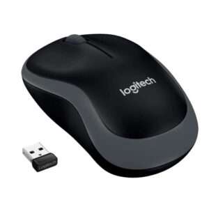 Logitech M185 Wireless Mouse USB for PC Windows, Mac and Linux, Grey with Ambidextrous Design-Black M185 WIRELESS MOUSE Best Price in Dubai UAE. Logitech Authorised Supplier in Dubai UAE