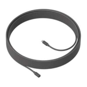 LOGITECH MEETUP MIC EXTENSION CABLE adds 10 meters of reach to the mic's standard 6 meter cable MEETUP MIC EXTENSION CABLE Best Price in Dubai UAE. Logitech Authorised Supplier in Dubai UAE