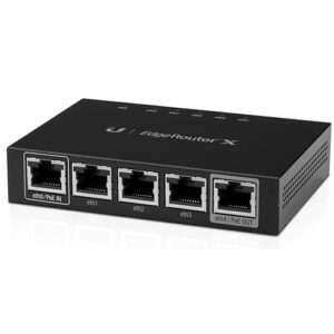 Ubiquiti Networks EdgeRouter X Advanced Gigabit Ethernet Router ER-X Best Price in Dubai UAE. Ubiquiti Authorised Supplier in Dubai UAE