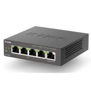 D-Link DES-1005P/E 5-Port 10/100 Switch with 4 PoE Ports DES-1005P/E Best Price in Dubai UAE. D Link Authorised Supplier in Dubai UAE