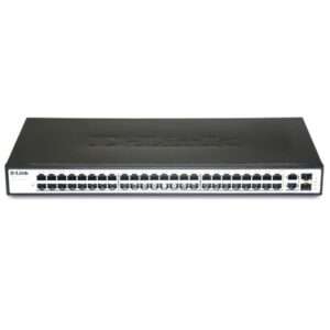 D-Link DES-1050G 48-Port Unmanaged Ethernet Switch with 2 Gigabit Copper/SFP Ports DES-1050G/E Best Price in Dubai UAE. D Link Authorised Supplier in Dubai UAE