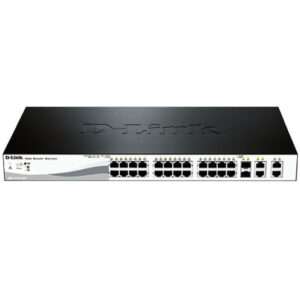 D-Link DES-1210-28P DES-1210 Series Web Smart Switch DES-1210-28P Best Price in Dubai UAE. D Link Authorised Supplier in Dubai UAE