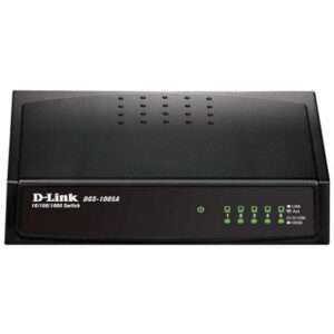 D-Link DGS-1005A 5-Port Gigabit Easy Desktop Switch DGS-1005A/E Best Price in Dubai UAE. D Link Authorised Supplier in Dubai UAE