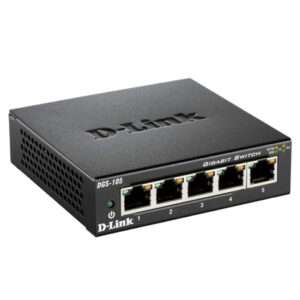 D-Link DGS-105/B 5-Port 10/100/1000 Mbps Unmanaged Switches DGS-105/B Best Price in Dubai UAE. D Link Authorised Supplier in Dubai UAE