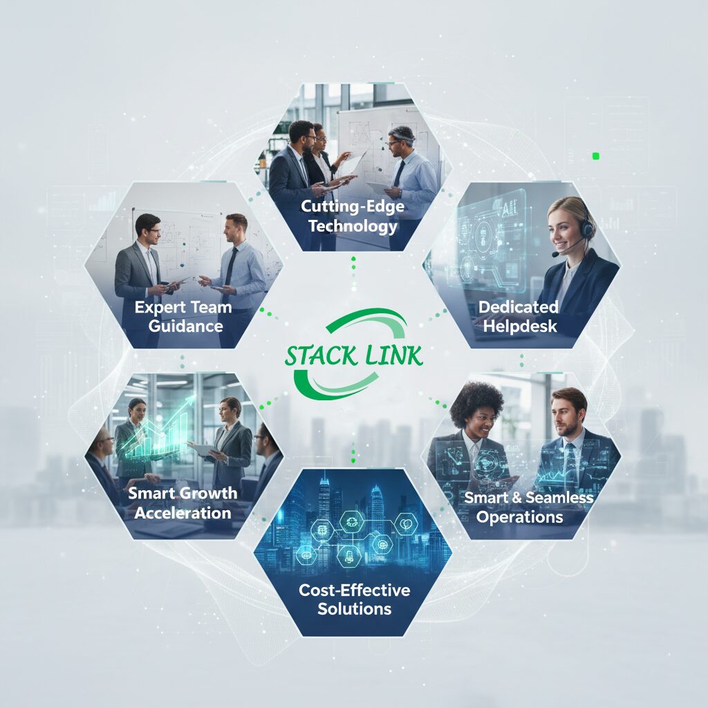 what we do | STACK LINK GENERAL TRADING LLC